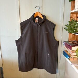 Avalanche Gray Fleece Vest